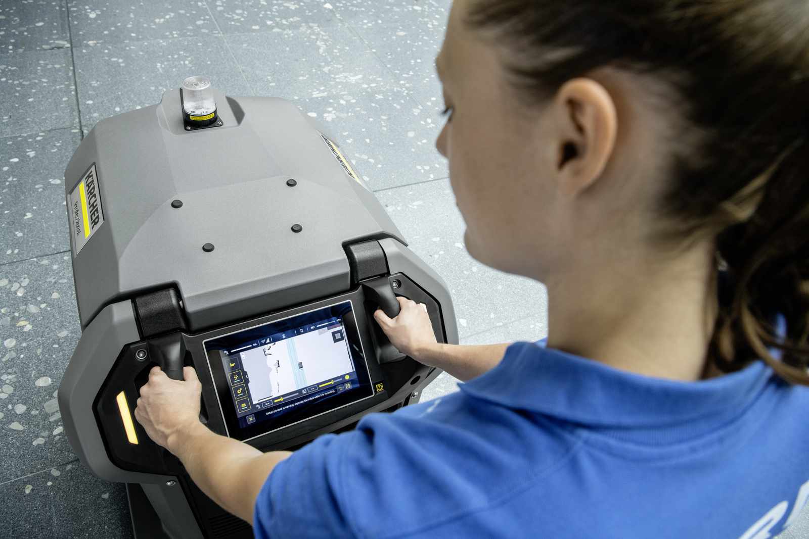 robot floor scrubber dryer hire
