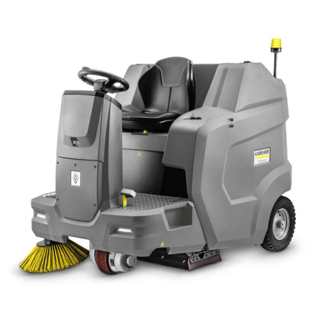 KM 100/120 battery ride on floor sweeper